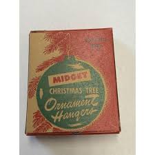 Vintage Collector's Criterion Christmas Tree Ornament Hangers Box Hooks - Etsy