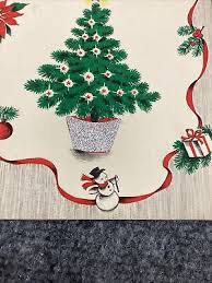 Vintage Greeting Card Merry Christmas Father Tree Prompts ...