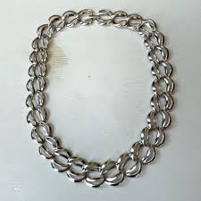 Napier | Jewelry | Napier Silver Tone Vintage Link Style ...