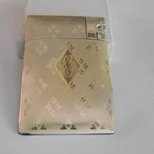 Silver Engraved Elgin Cigarette Case Built in Lighter - Etsy