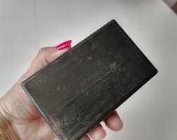 Vintage Playing Card Case, Metal Playing Card Box, Metal Case, Metal Box, Card Box Holder, Gift Idea, Small Tin Box, Playng Card Box Storage - Etsy