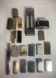 Vintage Cigarette Lighter Lot Of 20 Pcs Various Makers And ...