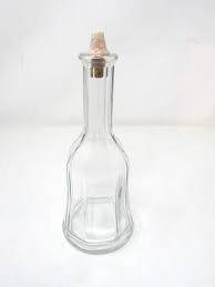 Antique Glass Oil or Vinegar Cruet Bottle – 9" With Early ...