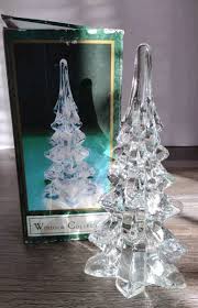 Vintage Windsor Collection Crystal Glass Christmas Tree In ...