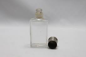 Rare Old Collectible Perfume Bottle - 1900s Vintage Clear ...