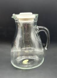 Vintage Made in Italy for Lilian Vernon Glass Pitcher Ice Chiller & Tube Insert | eBay