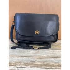 Vintage 1996 Coach City Bag Black Leather Flap Crossbody #G62-9790, Vintage Coach Bag, Black Leather Purse, Gift for Wife From Husband - Etsy