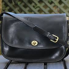 Coach Vintage - City Bag 9790 in Black With Brass Hardware, Adjustable Strap, Butter Soft Leather, Classic - Etsy Ireland