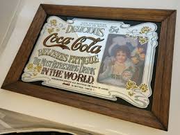 Vintage Coca Cola 5c "Relieves Fatigue" Framed Advertising ...