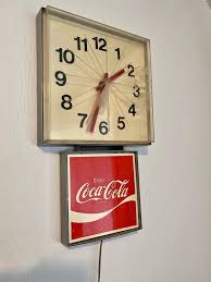 Vintage 1970's Enjoy Coca Cola Wall Clock | Mercari