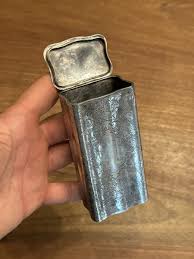 Rare - Antique Cigar Box - Solid Silver - Chinese Decoration | eBay