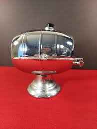 Vintage Whiskey Barrel Dispenser Chrome Decoration Piece Only | eBay UK