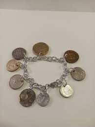 Czech Republic Coin Bracelet, Charm Bracelet, # 1-283 - Etsy