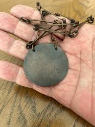 Copper and Brass, Copper and Brass Bird Medallion Pendant ...