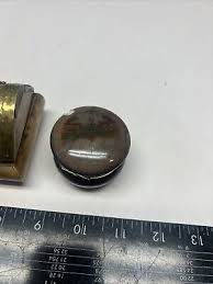 26 3 Mini Pill Trunk Jewelry Boxes Little Chip Heart Round ...