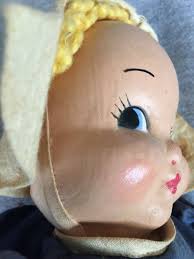 Adorable 1950s Vintage Dutch Girl W Celluloid Handpainted Face Adorable One Owner - Etsy