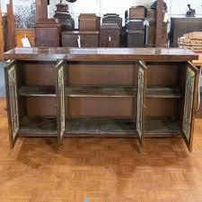 Sold at Auction: Leaded Glass Door Cabinet