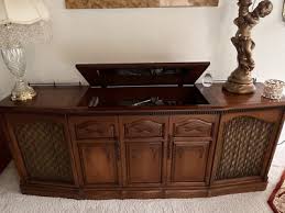 Vintage Mid 20th Century Entertainment Console | eBay