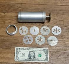 Vintage Ateco with 7 Original Disks Cookie Noodle Press | eBay