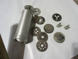 Vintage 1950s Melior German Cookie Biscuit Press &Tin Can | eBay