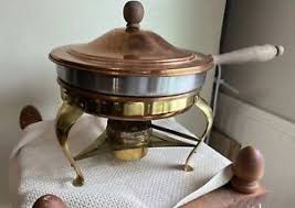 Vintage Copper Fondue Pot | eBay