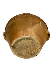 19th Century Large Glazed Terracotta Mixing Bowl For Sale at ...