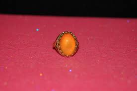 Flower Surround Mood Ring, 14k Gold Plated, Adjustable ...