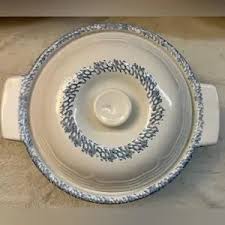 Corelle | Kitchen | Vintage Corelle Stoneware Blue Heart ...