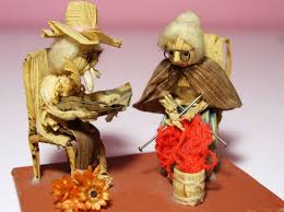 A Pair of Old Folks Made w/ Skin of the Corn Incredibly ...