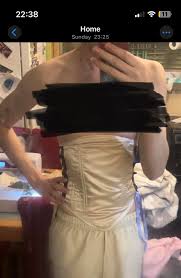 first corset ive ever made <3 : r/corsets