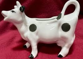 Black and White Cow Creamer | eBay