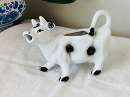 Vintage White and Black Guernsey Cow Creamer, Collectible, Excellent Condition - Etsy Canada