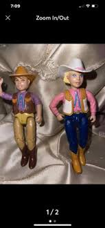 Vintage Porcelain Cowboy and Cowgirl | Mercari