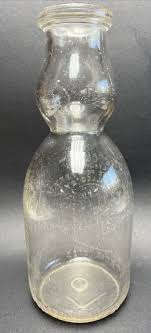 Searles Dairy Farm Milk Bottle Cream Top Quart Liquid Registered DAMAGE - Etsy Canada