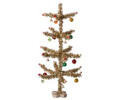 Christmas tree, Gold - Red and green decoration - Kicks and ...