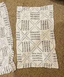 BEAUTIFUL HANDMADE VINTAGE LOT OF 2 TABLERUNNER AND DRESSER SCARF | eBay