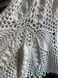 Vintage 50s Skirt / FULL CIRCLE Skirt in CROCHET / Floral ...