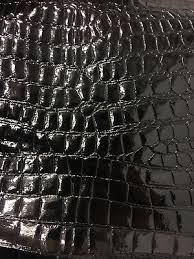 Crocodile Texture Faux Leather Upholstery Vinyl Fabric BY THE YARD | eBay