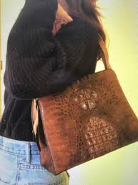 French Vtg 1940s Large Leather Handbag / Kelly 40s Bag/ Metal Clasp / Brown Leather - Etsy