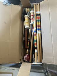 Vintage Forster Skowhegan Croquet Set 4-Player Original Box ...