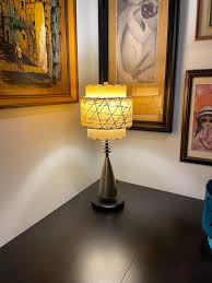 Vintage Mid Century Style 3 Tier Fiberglass Lamp Shade Modern Atomic Ivory Small Abstract - Etsy