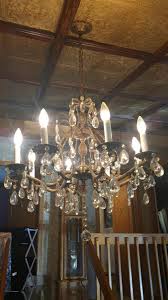 antique bronze chandelier 8 arms | eBay