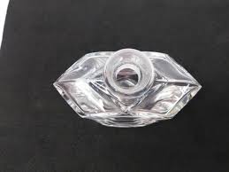 Vintage Germany IMPERLUX 24% LEAD CRYSTAL Perfume Bottle w ...