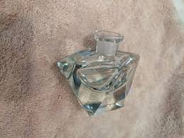 DRAMATIC ART DECO STYLE CRYSTAL LAUSITZER PERFUME BOTTLE - 9 ...