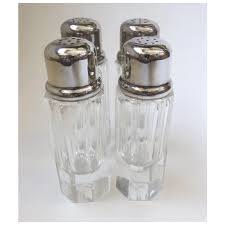 Vintage Salts Silverplate Set of 4. For Sale at Ruby Lane