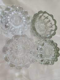 Vintage Princess House Lead Crystal 3-Way Candle Holders (4 ...