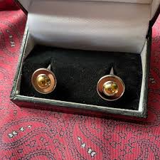 Gorgeous Pair of Vintage Gold and Silver Tone Cufflinks. - Etsy India