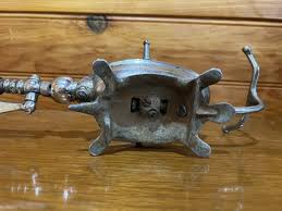Rare Victorian Metal Turtle Figural Gas Heater Curling Iron ...