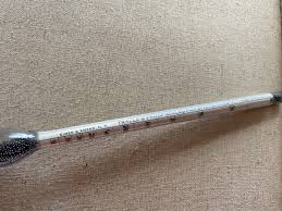 VINTAGE 1960s PROOF & TRALLE Alcohol Spirits HYDROMETER ...