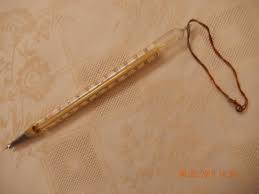 ANTIQUE DAIRY THERMOMETER FAHREHEITSCALE ...